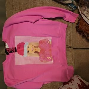 Barbie sweatshirt NWT